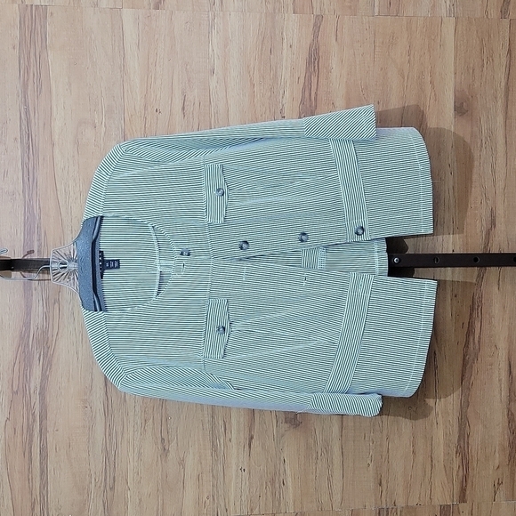 TRIBAL Lightweight Women's Jacket Grey And White Striped - Picture 1 of 7